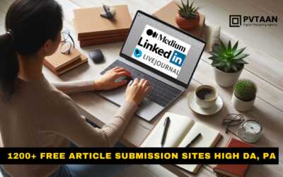 1200+ Free Article Submission Sites High DA, PA 2025