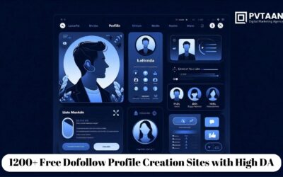 1200+ Free Dofollow Profile Creation Sites with High DA 2024