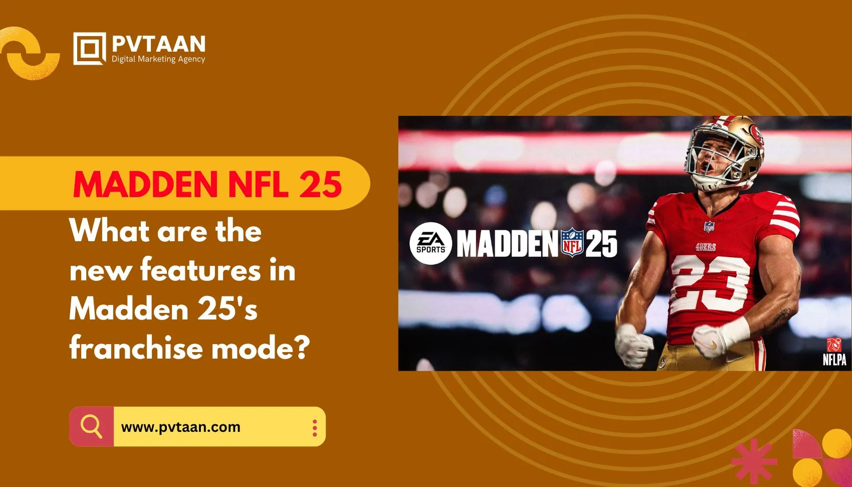 What are the new features in Madden 25's franchise mode?