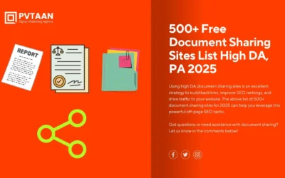 500+ Free Document Sharing Sites List High DA, PA 2025